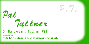 pal tullner business card