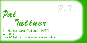 pal tullner business card